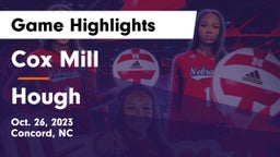 Cox Mill  vs Hough Game Highlights - Oct. 26, 2023
