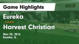 Eureka  vs Harvest Christian Game Highlights - Nov 25, 2016