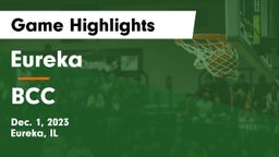 Eureka  vs BCC Game Highlights - Dec. 1, 2023