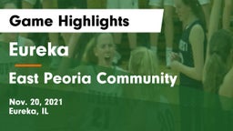 Eureka  vs East Peoria Community  Game Highlights - Nov. 20, 2021