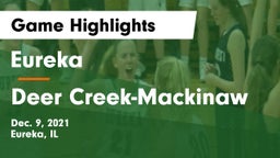 Eureka  vs Deer Creek-Mackinaw  Game Highlights - Dec. 9, 2021