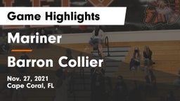 Mariner  vs Barron Collier  Game Highlights - Nov. 27, 2021