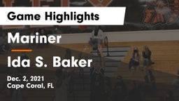 Mariner  vs Ida S. Baker  Game Highlights - Dec. 2, 2021