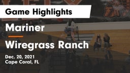 Mariner  vs Wiregrass Ranch  Game Highlights - Dec. 20, 2021