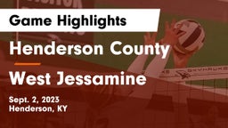 Henderson County  vs West Jessamine  Game Highlights - Sept. 2, 2023