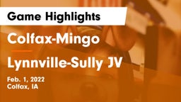 Colfax-Mingo  vs Lynnville-Sully JV Game Highlights - Feb. 1, 2022