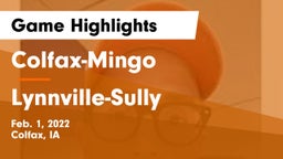 Colfax-Mingo  vs Lynnville-Sully  Game Highlights - Feb. 1, 2022