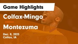 Colfax-Mingo  vs Montezuma  Game Highlights - Dec. 8, 2023