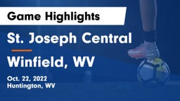 St. Joseph Central  vs Winfield, WV Game Highlights - Oct. 22, 2022