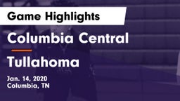 Columbia Central  vs Tullahoma  Game Highlights - Jan. 14, 2020