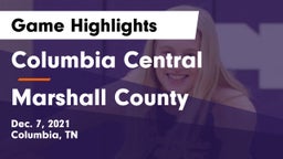 Columbia Central  vs Marshall County  Game Highlights - Dec. 7, 2021