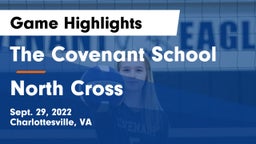 The Covenant School vs North Cross  Game Highlights - Sept. 29, 2022