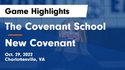 The Covenant School vs New Covenant Game Highlights - Oct. 29, 2022