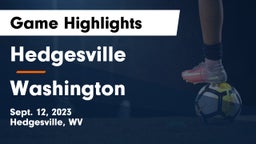 Hedgesville  vs Washington  Game Highlights - Sept. 12, 2023