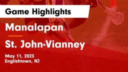 Manalapan  vs St. John-Vianney  Game Highlights - May 11, 2023