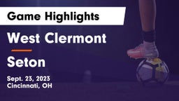 West Clermont  vs Seton  Game Highlights - Sept. 23, 2023