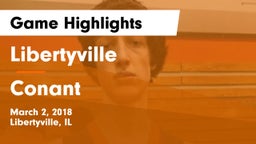 Libertyville  vs Conant  Game Highlights - March 2, 2018