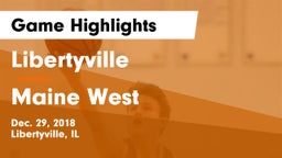 Libertyville  vs Maine West  Game Highlights - Dec. 29, 2018