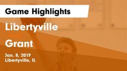 Libertyville  vs Grant  Game Highlights - Jan. 8, 2019
