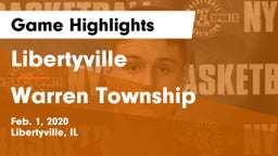 Libertyville  vs Warren Township  Game Highlights - Feb. 1, 2020