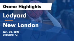 Ledyard  vs New London  Game Highlights - Jan. 20, 2023