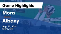 Mora  vs Albany  Game Highlights - Aug. 27, 2019