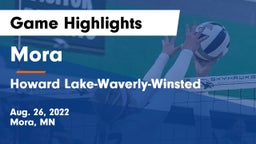 Mora  vs Howard Lake-Waverly-Winsted  Game Highlights - Aug. 26, 2022