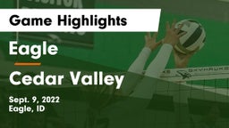 Eagle  vs Cedar Valley Game Highlights - Sept. 9, 2022