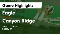 Eagle  vs Canyon Ridge  Game Highlights - Sept. 17, 2022