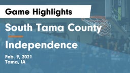 South Tama County  vs Independence  Game Highlights - Feb. 9, 2021
