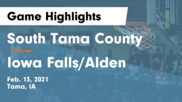 South Tama County  vs Iowa Falls/Alden  Game Highlights - Feb. 13, 2021