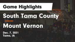 South Tama County  vs Mount Vernon  Game Highlights - Dec. 7, 2021