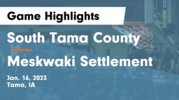 South Tama County  vs Meskwaki Settlement  Game Highlights - Jan. 16, 2023