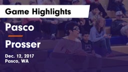 Pasco  vs Prosser  Game Highlights - Dec. 12, 2017