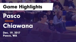 Pasco  vs Chiawana  Game Highlights - Dec. 19, 2017