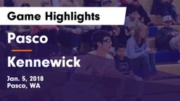 Pasco  vs Kennewick  Game Highlights - Jan. 5, 2018