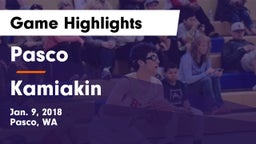 Pasco  vs Kamiakin  Game Highlights - Jan. 9, 2018