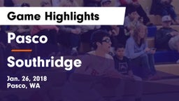 Pasco  vs Southridge  Game Highlights - Jan. 26, 2018