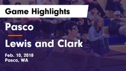 Pasco  vs Lewis and Clark Game Highlights - Feb. 10, 2018