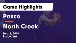 Pasco  vs North Creek Game Highlights - Dec. 1, 2018