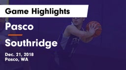Pasco  vs Southridge  Game Highlights - Dec. 21, 2018