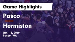 Pasco  vs Hermiston Game Highlights - Jan. 15, 2019