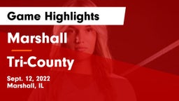 Marshall  vs Tri-County Game Highlights - Sept. 12, 2022