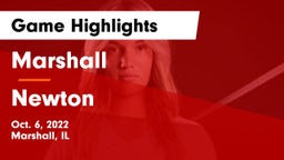 Marshall  vs Newton  Game Highlights - Oct. 6, 2022
