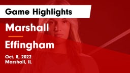 Marshall  vs Effingham  Game Highlights - Oct. 8, 2022