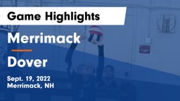 Merrimack  vs Dover  Game Highlights - Sept. 19, 2022