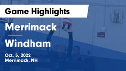 Merrimack  vs Windham  Game Highlights - Oct. 5, 2022