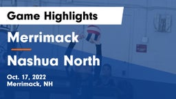 Merrimack  vs Nashua North  Game Highlights - Oct. 17, 2022