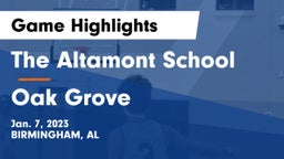 The Altamont School vs Oak Grove  Game Highlights - Jan. 7, 2023