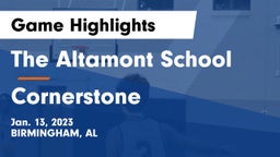 The Altamont School vs Cornerstone Game Highlights - Jan. 13, 2023